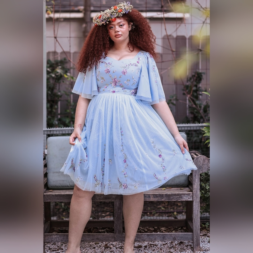 JessaKae Dewdrop Dress 1X NWTs